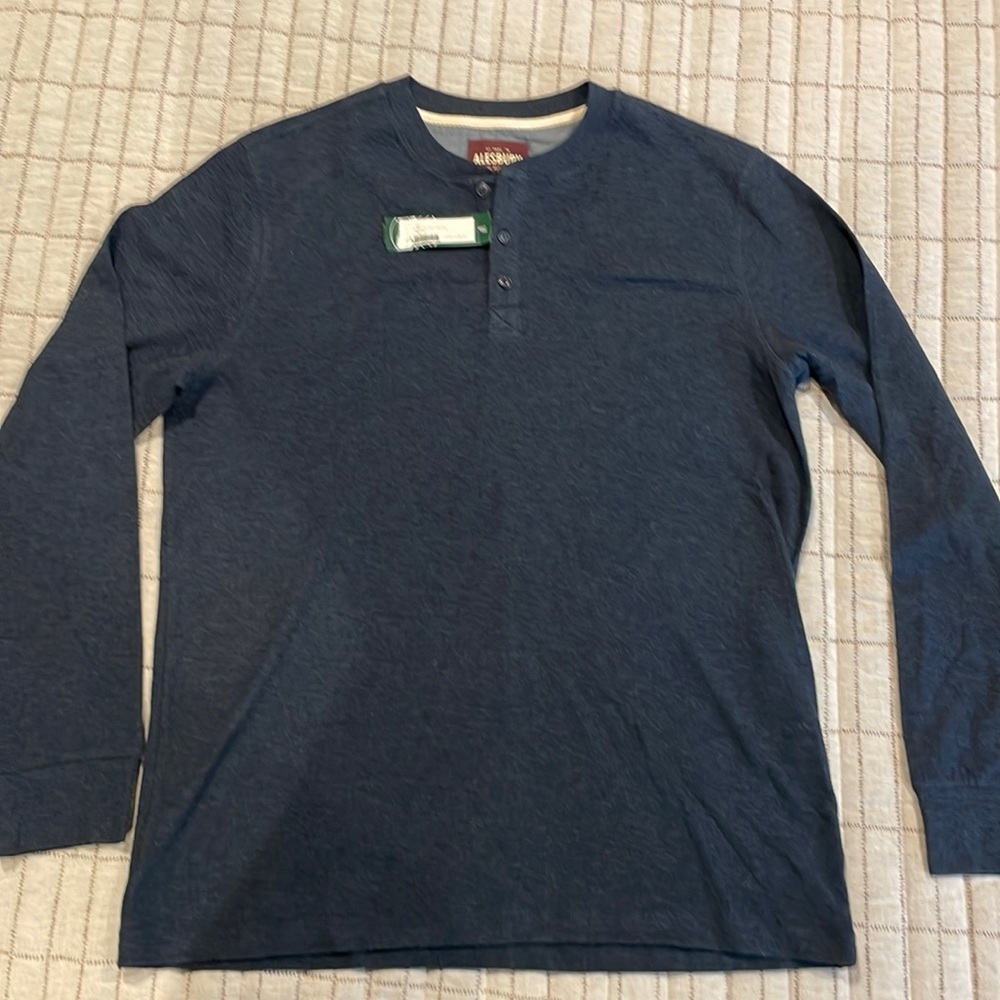 Men’s XL Alesbury Henley long sleeve shirt
